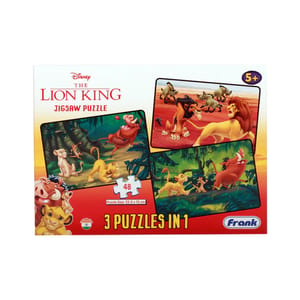 DISNEY THE LION KING JIGSAW PUZZLE 3 PUZZLES IN1 ( 48 PCS)