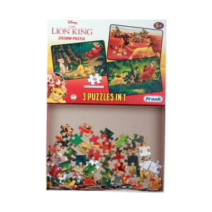 DISNEY THE LION KING JIGSAW PUZZLE 3 PUZZLES IN1 ( 48 PCS)