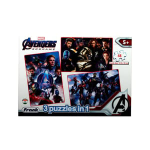 MARVEL AVENGERS ENDGAME 3 PUZZLES IN 1 (48 PCS)