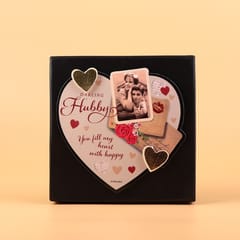 Darling Hubby Square Box Popup Card Gift