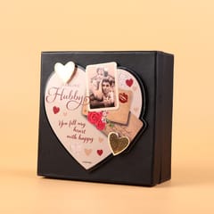 Darling Hubby Square Box Popup Card Gift