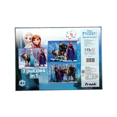 DISNEY FROZEN JIGSAW PUZZLE 3 PUZZLES IN 1 (26 PCS)