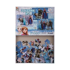 DISNEY FROZEN JIGSAW PUZZLE 3 PUZZLES IN 1 (26 PCS)