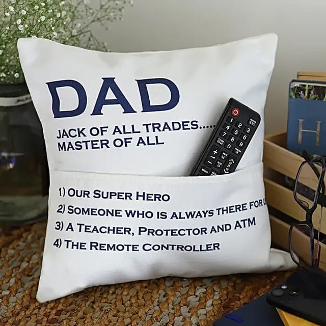 Master Of All Cushion For Dad For Father's Day Gift