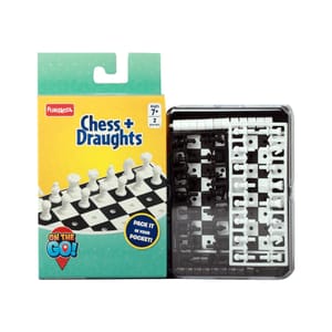 CHESS AND DRAUGHTS TRAVEL KIT