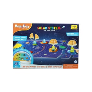 IMAGI MAKE MAPOLOGY SOLAR SYSTEM DUAL SIDE PUZZLE