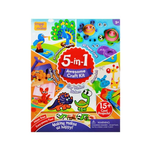 IMAGI MAKE 5 IN 1 AWESOME CRAFT KIT