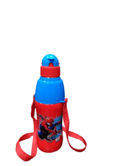 Steel Buddy Small 450ml Insulated Steel Inner Spiderman for Back to School Boys and Gift