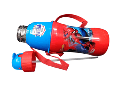 Steel Buddy Small 450ml Insulated Steel Inner Spiderman for Back to School Boys and Gift