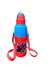 Steel Buddy Small 450ml Insulated Steel Inner Spiderman for Back to School Boys and Gift