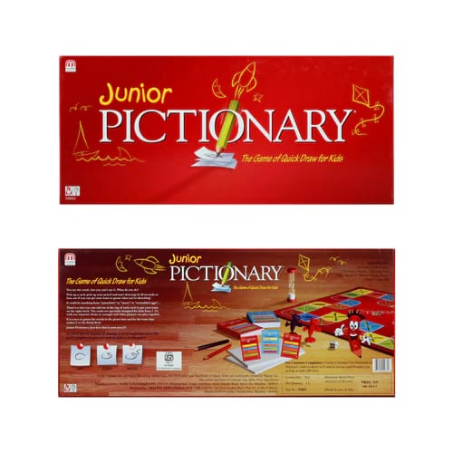 JUNIOR PICTIONARY THE GAME OF QUICK DRAW