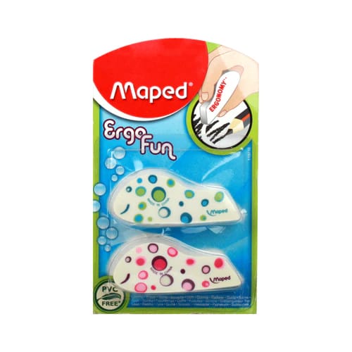 MAPED ERGOFUN ERASER 2 PCS