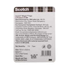 SCOTCH MAGIC 3M TAPE