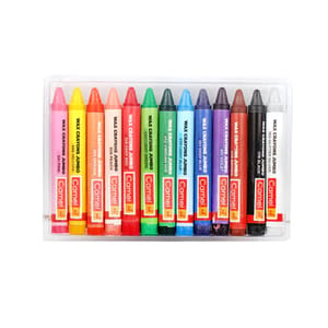 WAX CRAYONS JUMBO - 12 SHADES