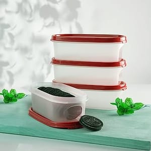 Tupperware Oval Dry Storage Containers 500ml (Set of 4)