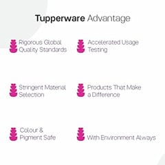 Tupperware Oval Dry Storage Containers 500ml (Set of 4)