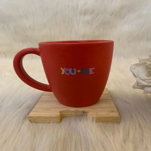 Red Rice Husk Coffee Mug- Valentine Special set of 1