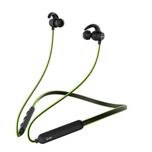 Black & Green EnRock Bluetooth Neckband EVM-NB-023 perfect gift for music-lover stakeholders