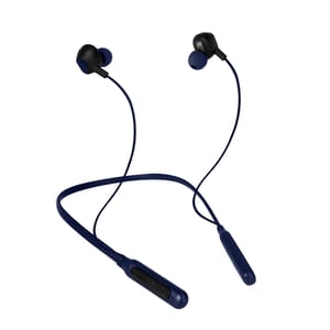 Blue Aroma Grace Wireless Bluetooth Neckband with lightweight design and comfortable earbuds also perfect for workouts, runs, or other outdoor activities