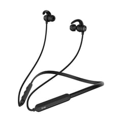 Black EnRock Bluetooth Neckband EVM-NB-023  is the classic innovation of wired earphones also perfect gift for music-lover stakeholders