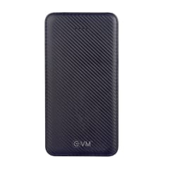 EVM Black Enzest 10000 mAh Powerbank provides handy support to your devices