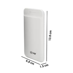 P0109 10000 Encharge- White Powerbank provides handy support to your devices Suitable for all industries