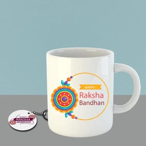 Rakshbhdhan Rakhi hamper  Includes Rudraksha Rakhi,Sipper Bottle,Coffee Mug,Keychain,Chocolate Pouch & Best wishes Card a personal touch to the gift hamper
Sale price