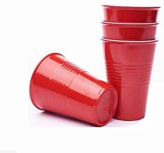 Red Pong Glasses Pack Of 20pcs 450ml