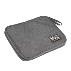 Grey Smart Portable Gadget Organizer- V004 is light in weight and comes with generous space to carry everything one needs when they are on the go