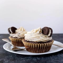 Cookies & Cream Cup Cakes 9 (Pack of 6) for Kids,Birthday Party,Special Occassion,Party & Event