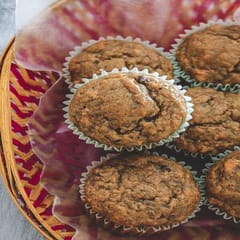 Banana Choco Chips Muffins 9 (Pack of 6) for Kids,Birthday Party,Special Occassion,Party & Event