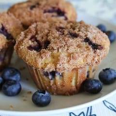 Blueberry Muffins 9 (Pack of 6) for Kids,Birthday Party,Special Occassion,Party & Event