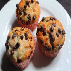 Vanilla/chocolate with Chips Muffins 9 (Pack of 6) for Kids,Birthday Party,Special Occassion,Party & Event