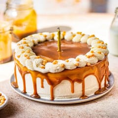 Crunchy butterscotch Cream cake For Any Occasion,Party & Events Celebration