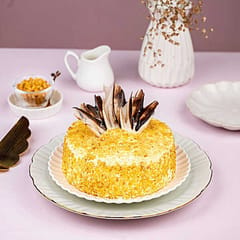 Crunchy butterscotch Cream cake For Any Occasion,Party & Events Celebration