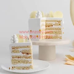 Pineapple Egg Less Round Shape Cake For Any Occasion,Party & Events Celebration