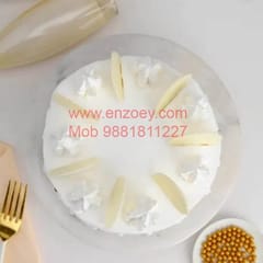 Pineapple Egg Less Round Shape Cake For Any Occasion,Party & Events Celebration