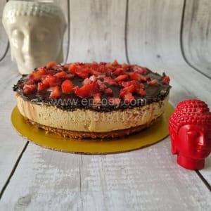 Strawberry Chocolate Cheesecake For Any occasion,Party & Events celebration