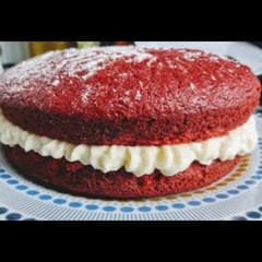 Red Velvet Cheese Vegan /Gluten Free Tea cake 9 for Kids,Birthday Party,Special Occassion,Party & Event