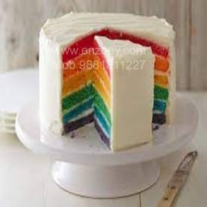 Classy Rainbow Cake For Any Occasion , Party & Events Celebration