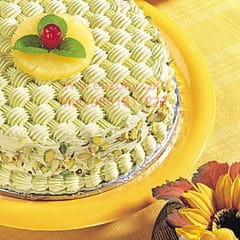 Pista Bin Egg Less Round Shape Cake For Any Occasion,Party & Events Celebration