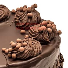 Hazelnut Chocolate Cake Egg Less Round Shape Cake For Any Occasion,Party & Events Celebration