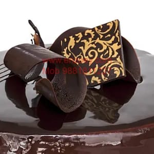 Dutch Truffle Egg Less Round Shape Cake For Any Occasion,Party & Events Celebration