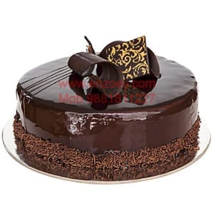 Dutch Truffle Egg Less Round Shape Cake For Any Occasion,Party & Events Celebration