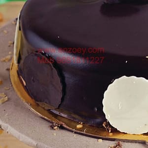 Choco Stone Egg Less Round Shape Cake For Any Occasion,Party & Events Celebration