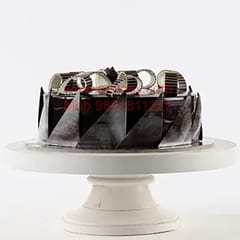 Choco Ejector Egg Less Round Shape Cake For Any Occasion,Party & Events Celebration