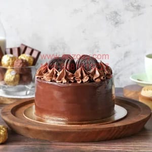 Oreo Chocolate Cake Egg Less Round Shape Cake For Any Occasion,Party & Events Celebration
