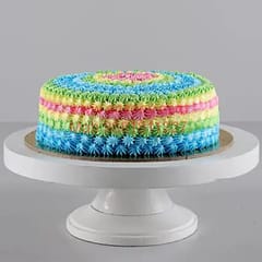 Cassata Cake Egg Less Round Shape Cake For Any Occasion,Party & Events Celebration