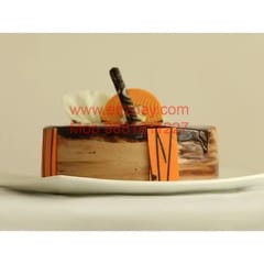 Choco Orange Egg Less Round Shape Cake For Any Occasion,Party & Events Celebration