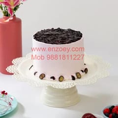 Choco Blueberry Egg Less Round Shape Cake For Any Occasion,Party & Events Celebration